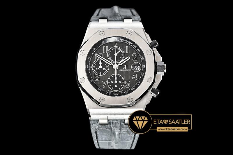 Audemars Piguet Royal Oak Offshore Chronograph Gri Tema 2014 ETA